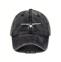 Tech Design Sea Plane Baseball Cap Embroidered Cotton