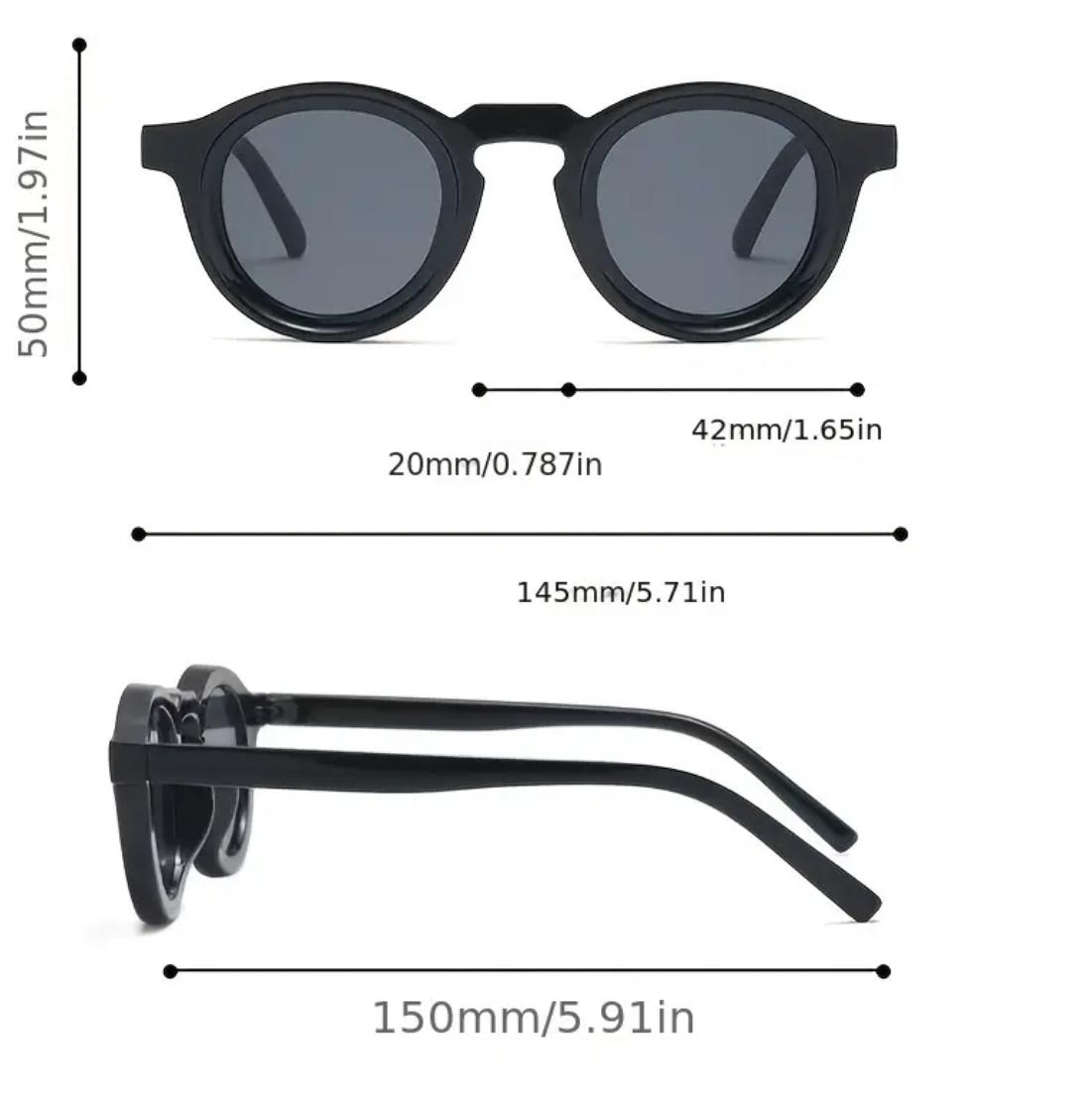 Black Mask Unisex Sunglasses