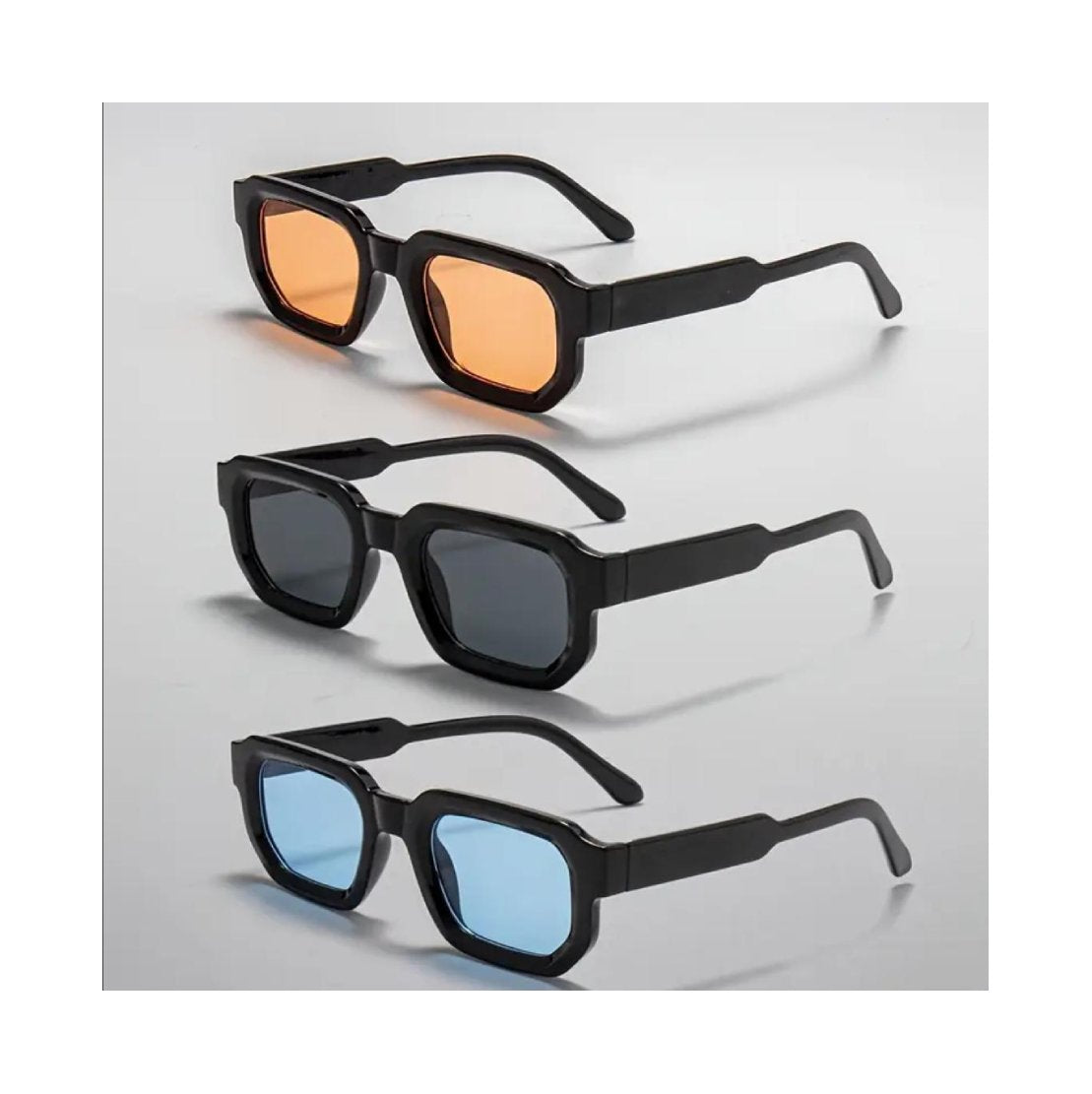 Retro multi-color Sunglasses