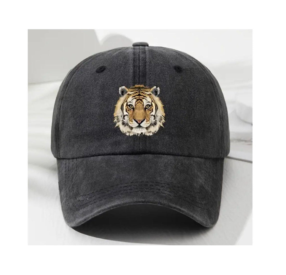 Baseball Funny Cool Tiger Caps Trucker Caps for Teen Retro Snapbacks