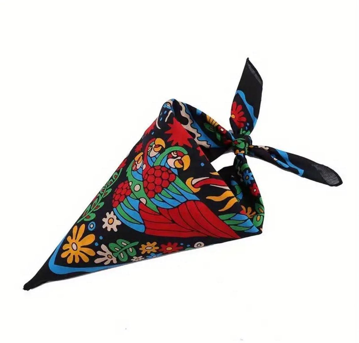 Cotton Hip-Hop Retro Style Versatile Bandana