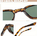 Fashion Plastic Square Frame Sunglasses