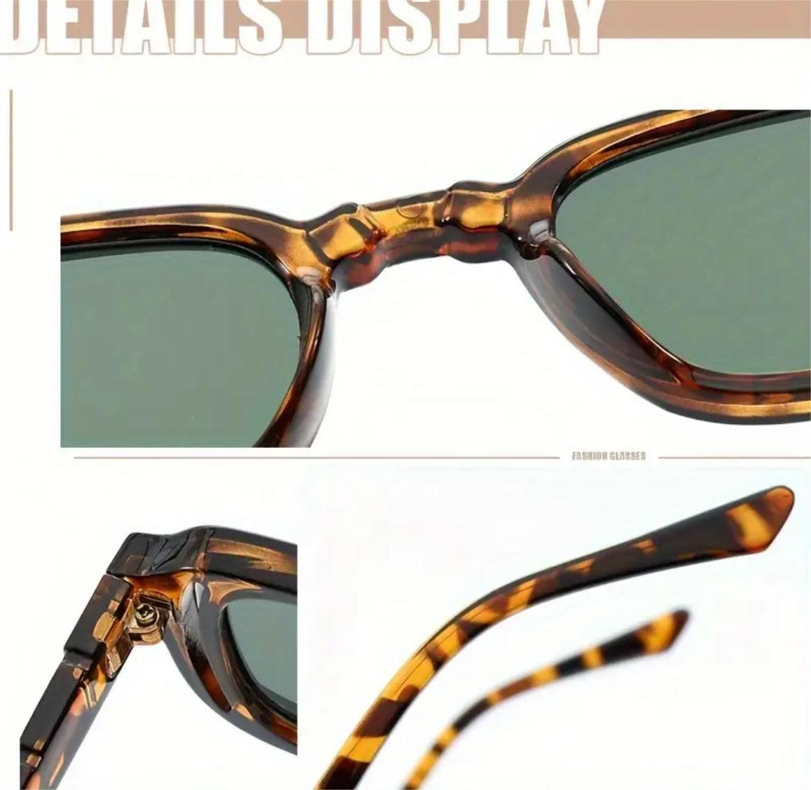 Fashion Plastic Square Frame Sunglasses
