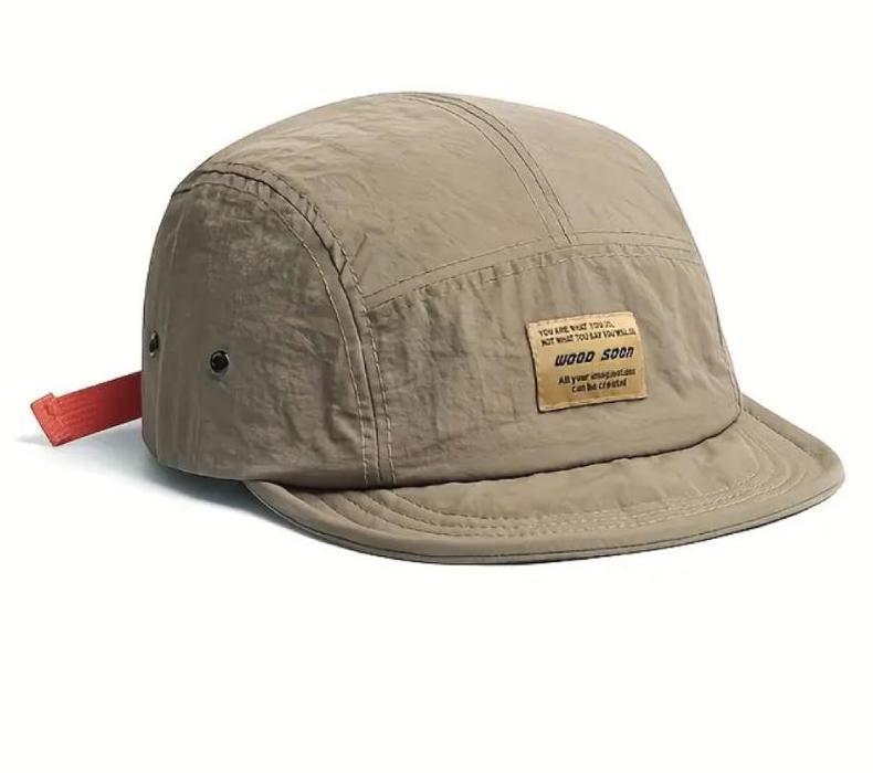 Men's Japanese Retro Short Brim Baseball Cap Outdoor Quick-Drying Breathable Thin American Duckbill Hat Work Style Hip Hop Hat