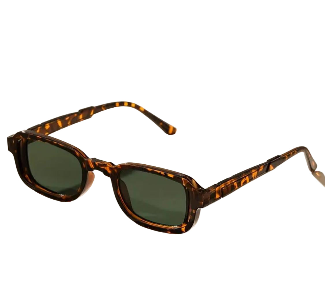 Fashion Plastic Square Frame Sunglasses